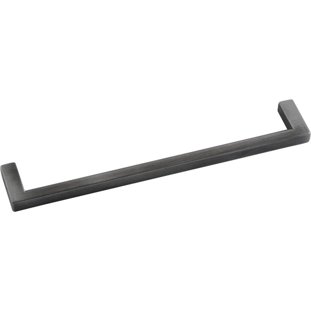 Siro Griff Macha LA 160 mm, Breite 168 mm, ZN eisenfärbig gebürstet matt
