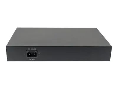 IC Intracom Intellinet 8-Port Gigabit Ethernet PoE+ Web-Managed Switch with 2 SFP Ports, IEEE 802.3at/af Power over Ethernet (PoE+/PoE)