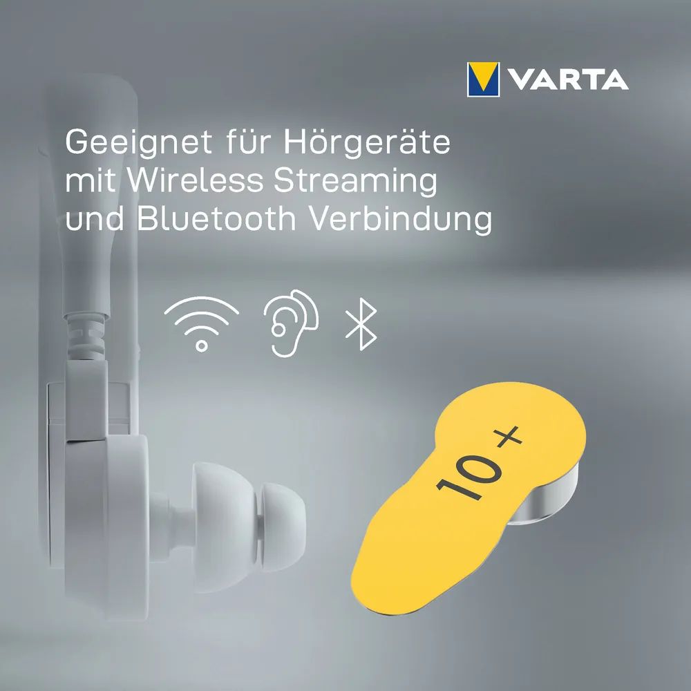 VARTA Hearing Aid Batteries 10 Blister 8