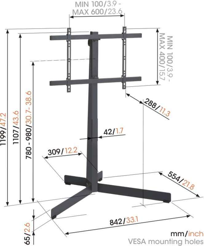Vogel`s Standfuß TVS 3695