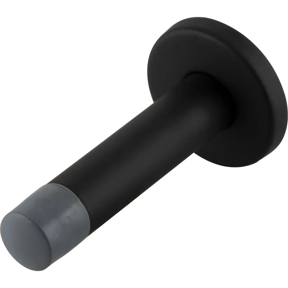 SOLIDO Wandtürpuffer - ø 20 mm, Gummikappe, L= 100 mm, schwarz
