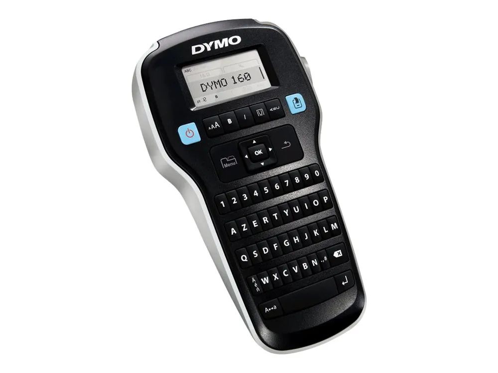 Dymo LabelMANAGER 160 - Value Pack - Beschriftungsgerät - s/w - Thermotransfer - Rolle (1,2 cm)
