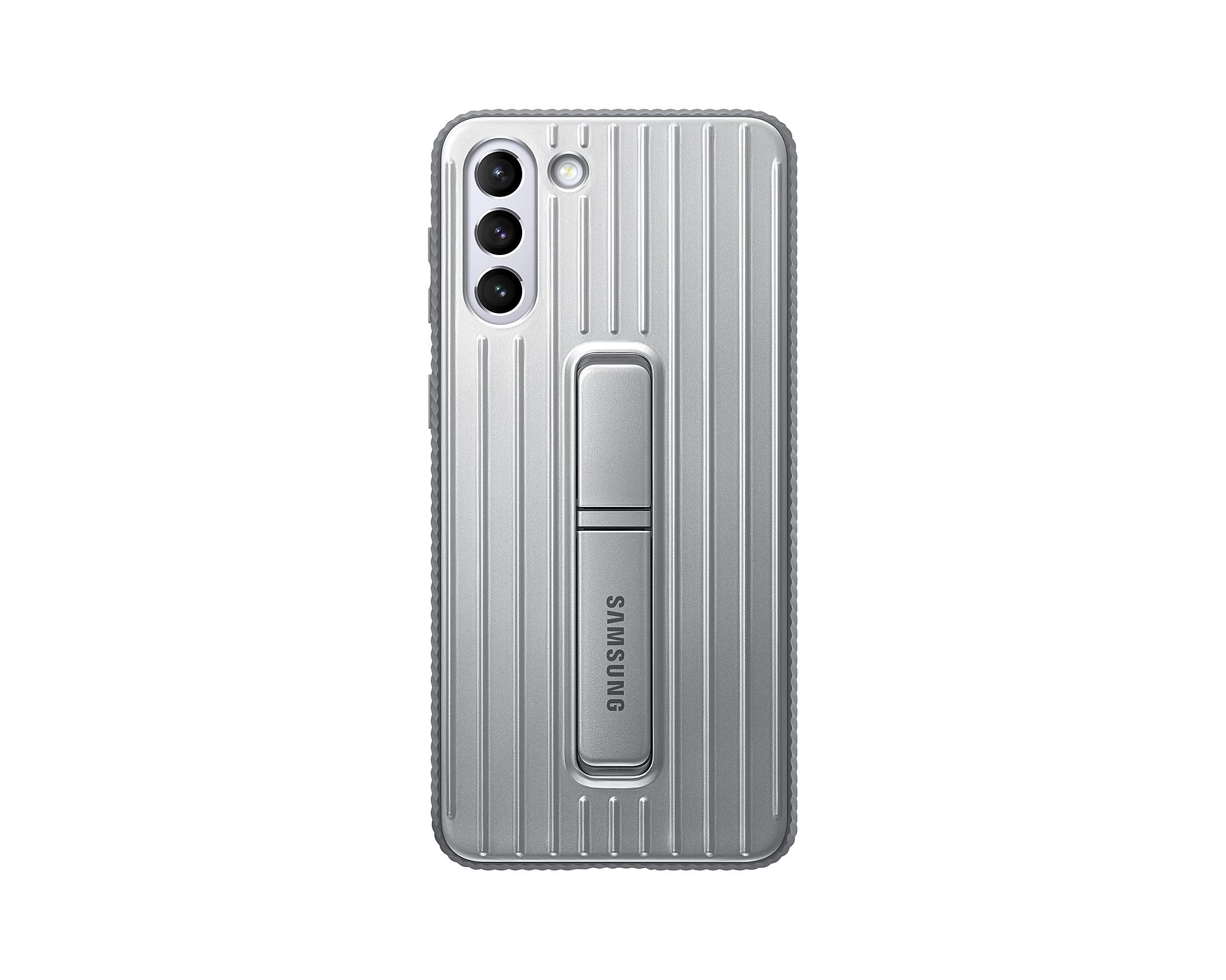 Samsung Protective Standing Cover "EF-RG996" für Galaxy S21+, Hellgrau