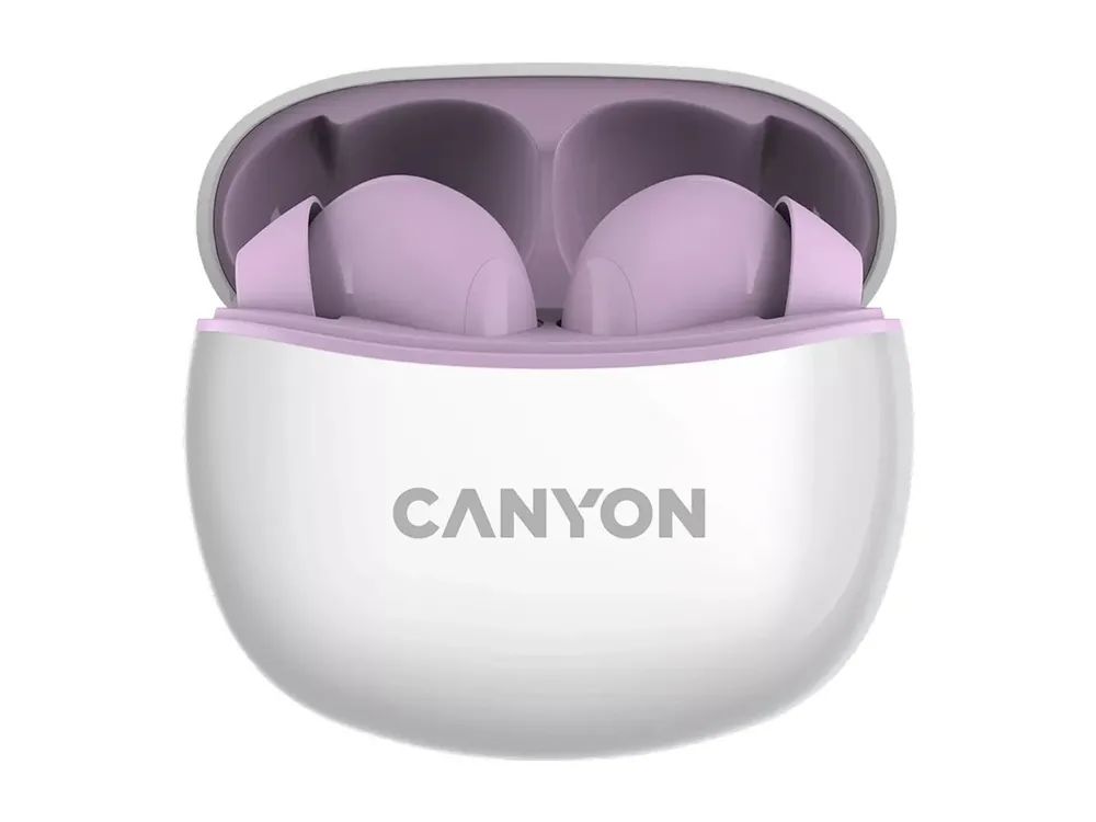 Canyon TWS-5 - True Wireless-Kopfhörer mit Mikrofon - lila