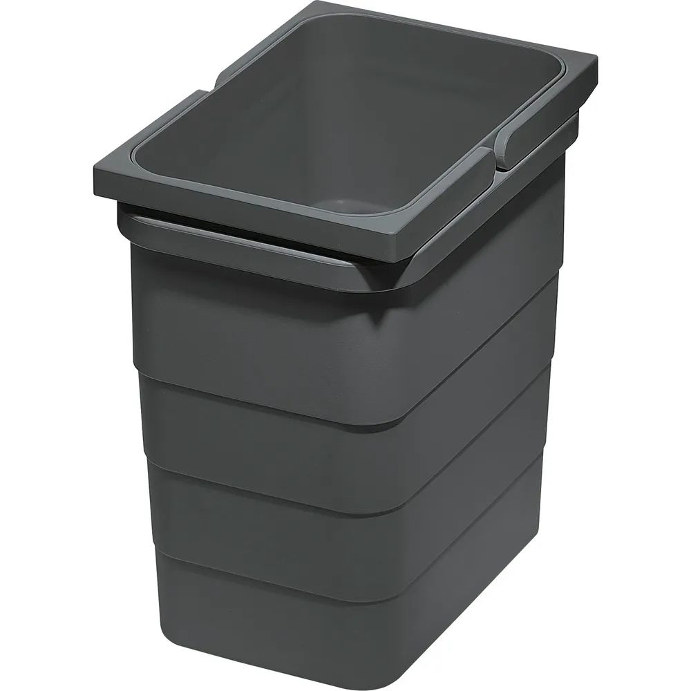 NINKA Abfallbehälter 5,5 L Dunkelgrau