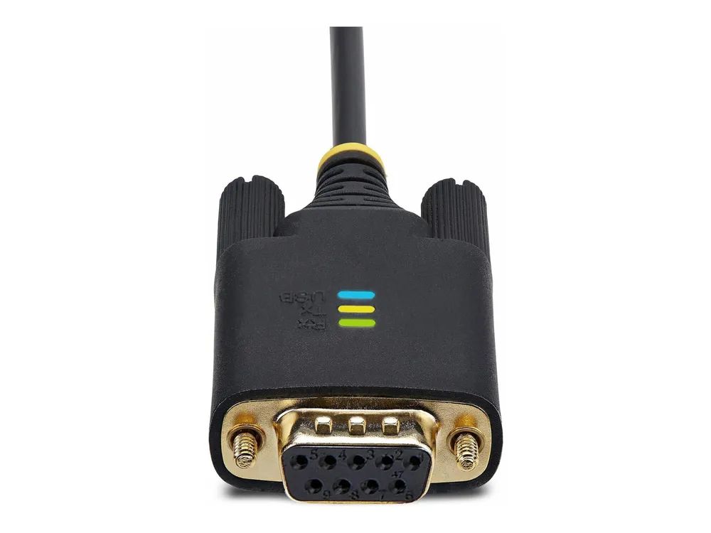 StarTech.com 3m USB Null Modem Kabel, FTDI, USB-A zu RS232 Adapter - Kabel USB / seriell - USB (M)