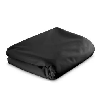 Hama Fotostudio-Hintergrund, Stoff, Polytex, Non-Wrinkle, 2,94 x 6 m, Schwarz
