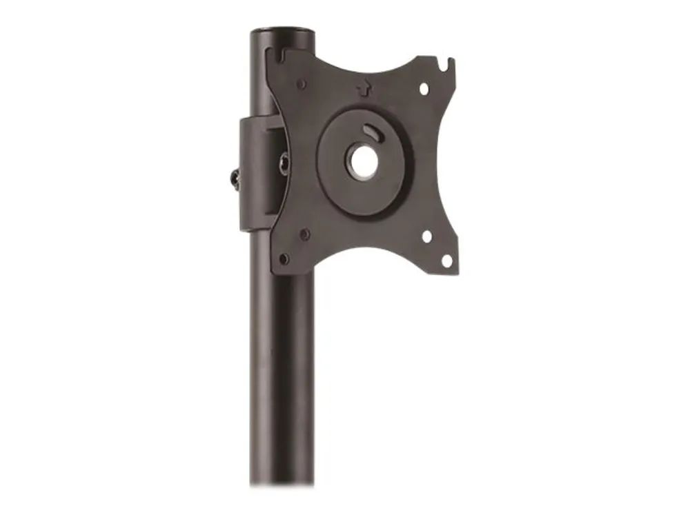 StarTech.com Vertical Desk Mount Dual Monitor Arm - For Monitors 13" to 27" - Adjustable - Desk Clamp / Grommet-Hole Mount - Dual VESA Monitors - Black (ARMDUALV)