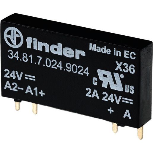 Finder SSR-STECK-PRINTREL.1W 6A 24VDC / FINDER 34.81.7.024.9024