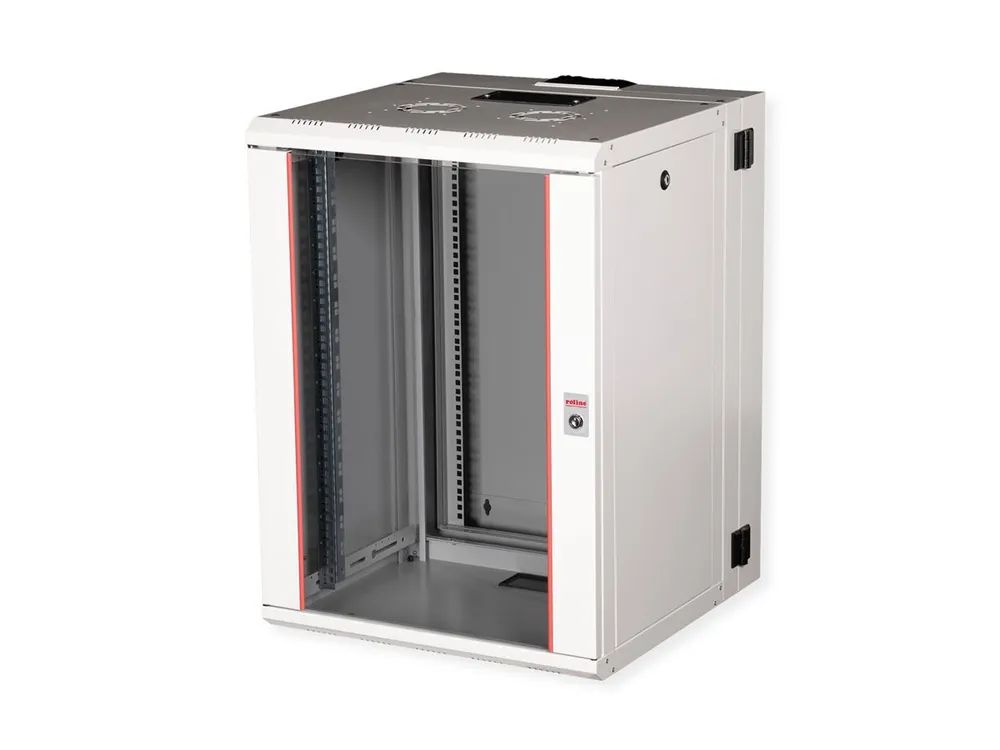 ROLINE Pro - Schrank Netzwerkschrank - 2-teilige drehbare, 600 x 600 mm (B x T)