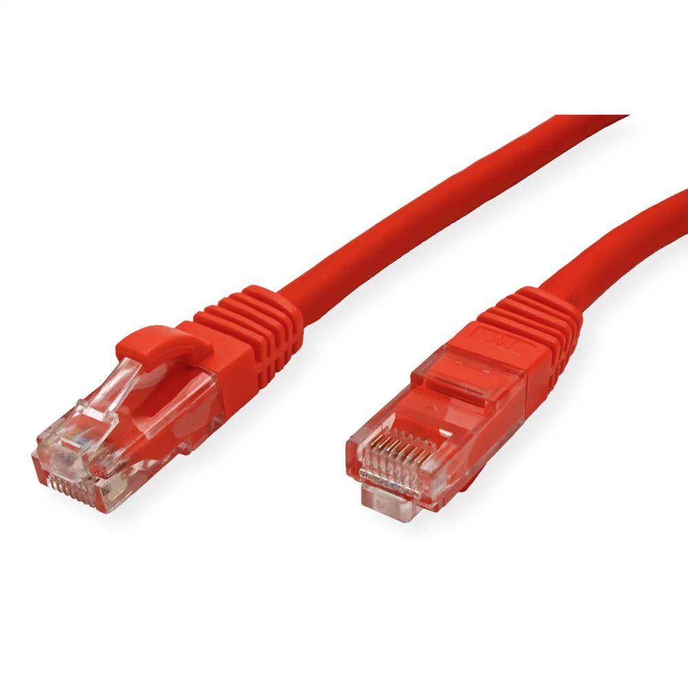 VALUE Patchkabel Cat.6 (Class E) UTP, LSOH, rot, 10 m