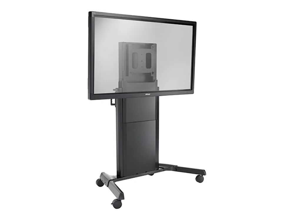 Chief XL Electric Height Adjust Cart - Wagen - motorisiert - für Flachbildschirm - Schwarz - Bildschirmgröße: 127-203.2 cm (50"-80")