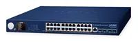 Planet PoE+ Managed Switch w/LCD Screen GS-6311-24P - Switch - 0,1 Gbps