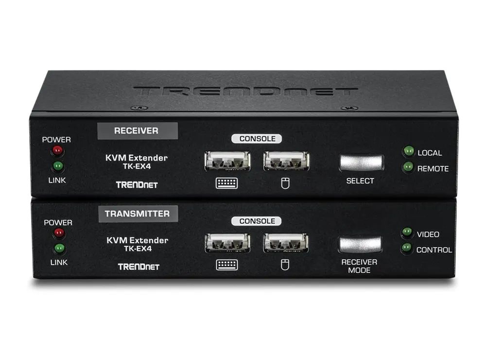 TRENDnet TK-EX4 KVM Extension Kit - KVM-Extender