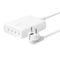 Belkin BoostCharge Pro - Netzteil - GaN-Technologie - 200 Watt - 5 A - Fast Charge, Power Delivery 3.1, PD 3.0 - 4 Ausgabeanschlussstellen (24 pin USB-C)