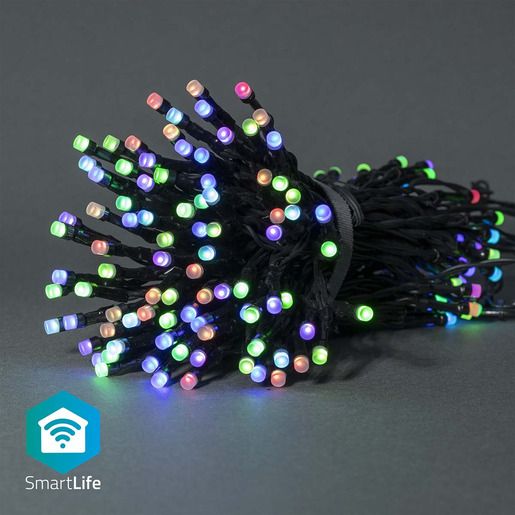 Nedis LICHTERKETTE SMART WI-FI 10M / NEDIS WIFILX01C84 BUNT WIFILX01C84
