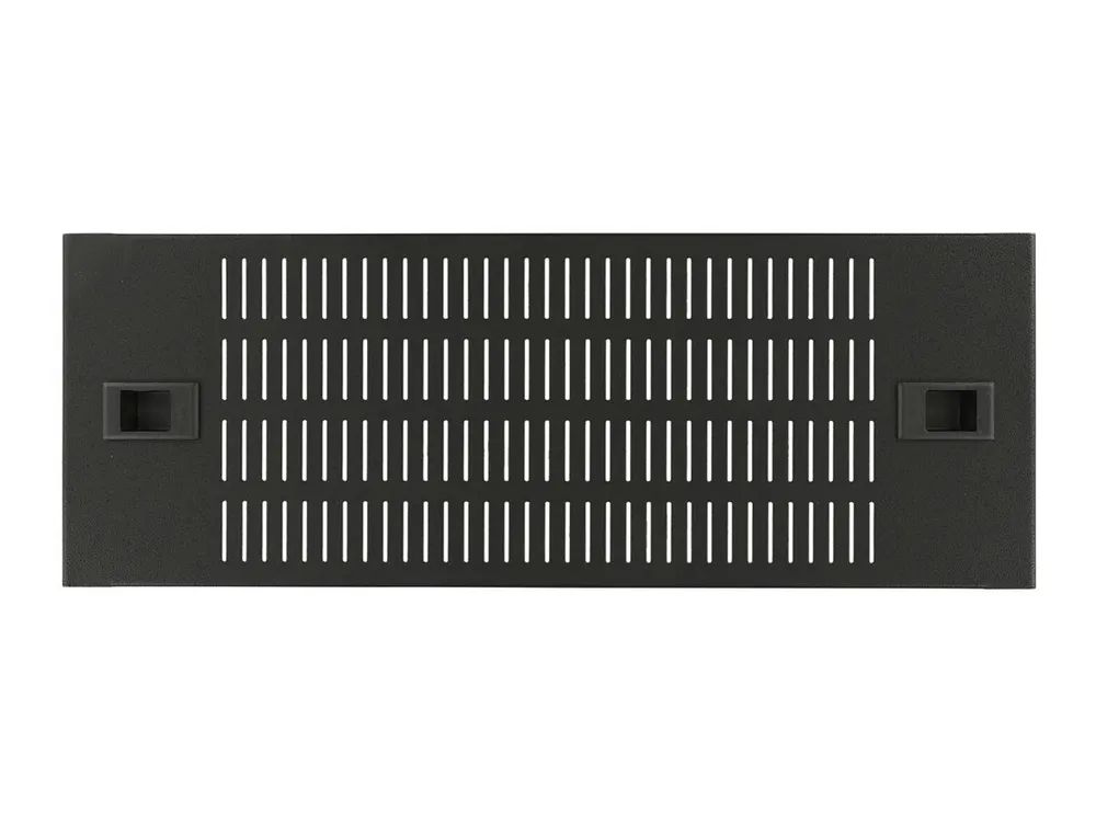 Lanview by Logon - Rack - Leerkonsole - snap locking, vented - Schwarz, RAL 9005 - 4U - 48.3 cm (19")