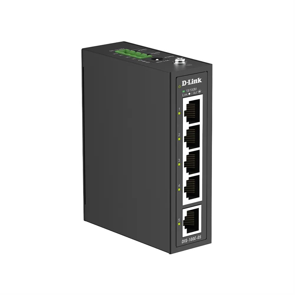 D-Link DIS 100E-05 - Switch - industriell - unmanaged