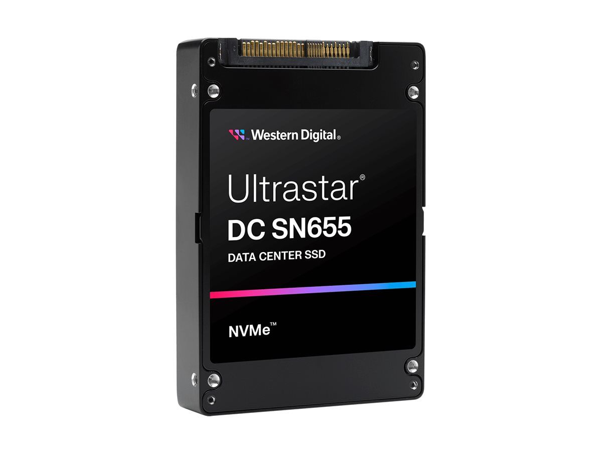 WD Ultrastar DC SN655 WUS5EA1A1ESP7E3 - SSD - 15.36 TB - intern - 2.5" (6.4 cm)