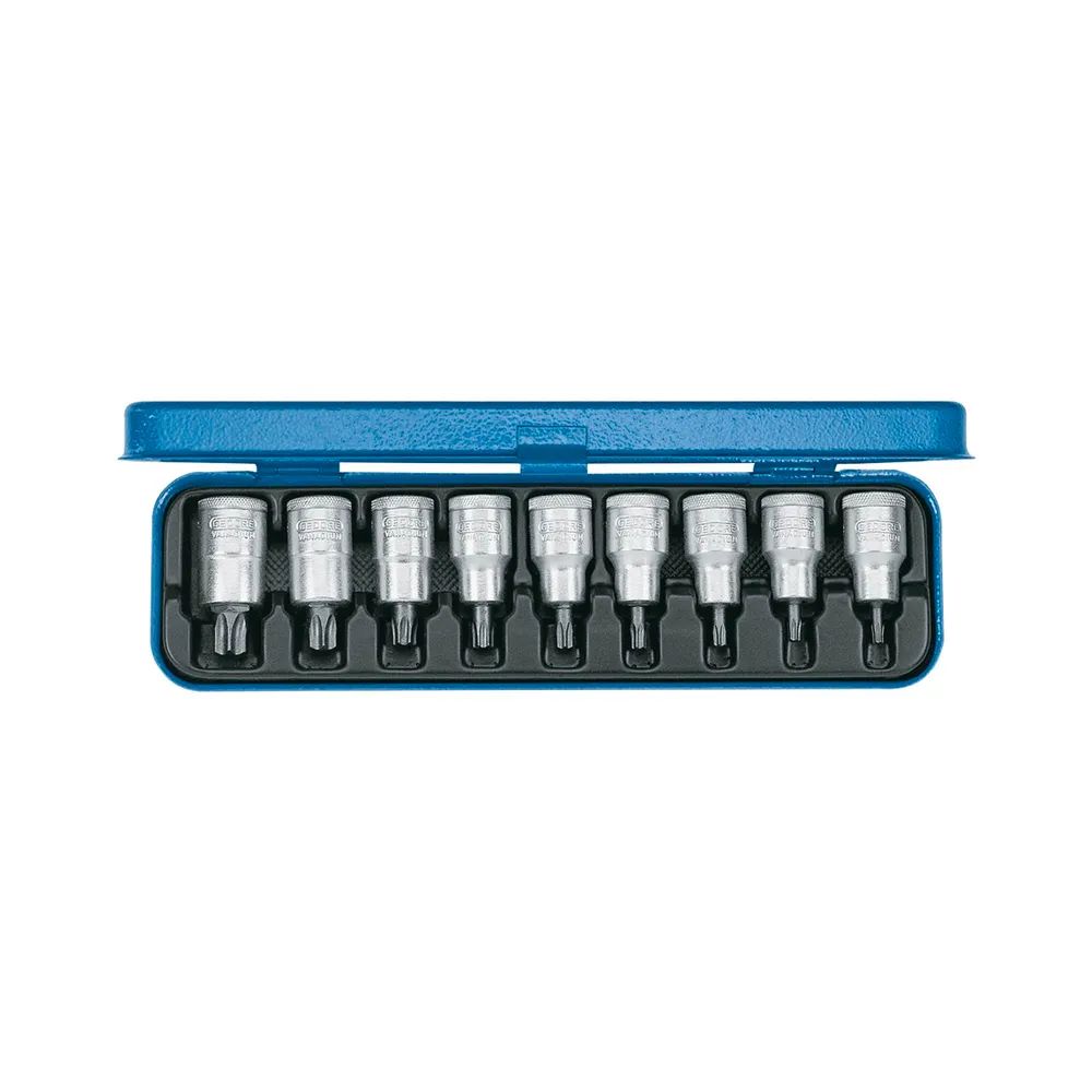 GEDORE Schraubendreher-Einsatz-Satz ITX19PM 1/2vierkant Torx® 9-teilig