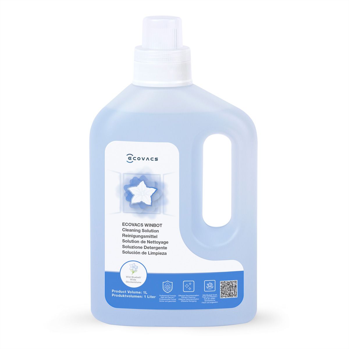 Ecovacs Reinigungslösung 1L, zu Winbots-Serie