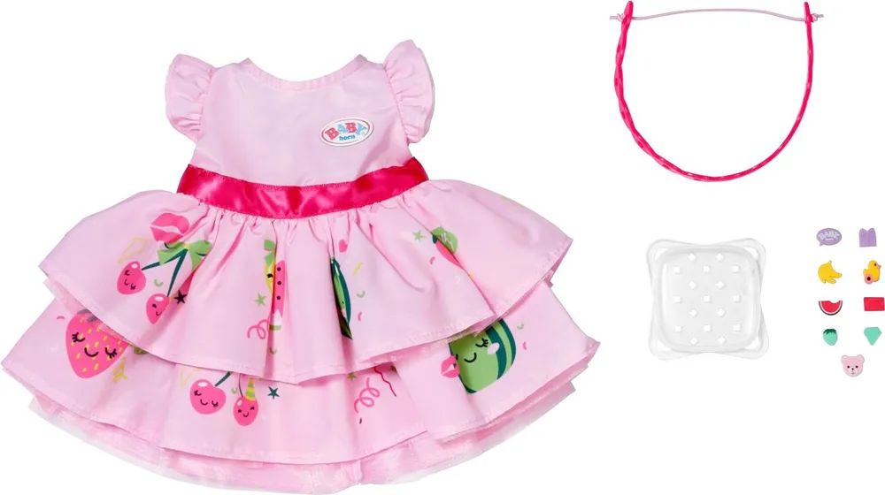 Zapf BABY born Pinplay Kleid 43 cm
