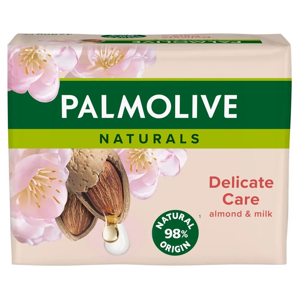Palmolive Naturals Mandel Stückseife, 90 g