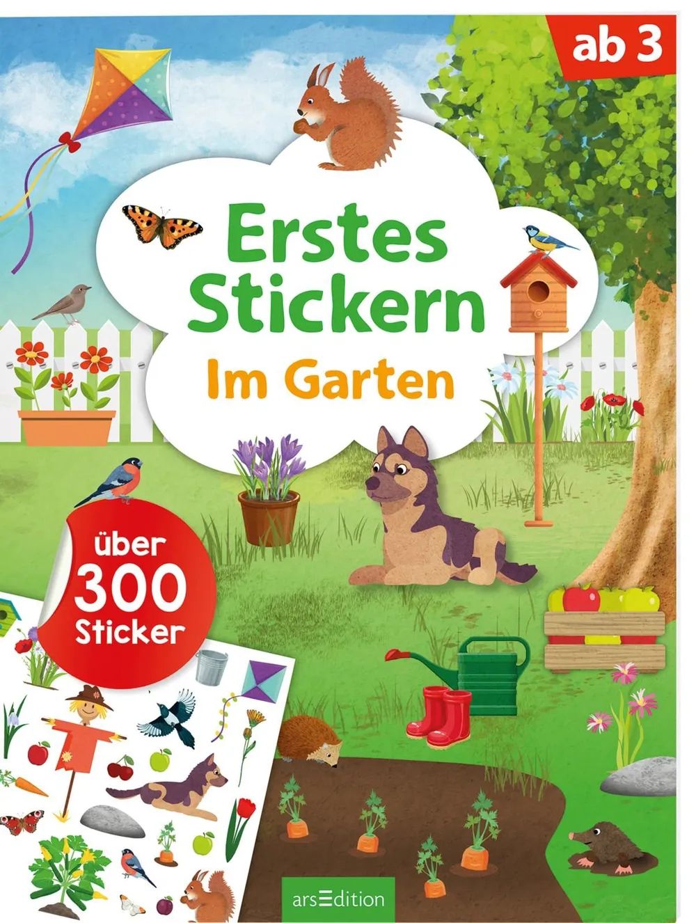 Ars Edition GmbH Erstes Stickern – Im Garten
