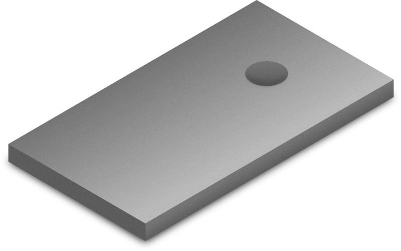 K2 SYSTEMS Adapterblech M10 für Stockschraube M10/Dome FixPro