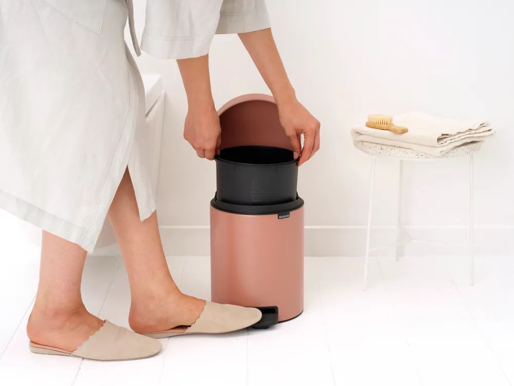 Brabantia NewIcon Treteimer, 5L - Warm Copper
