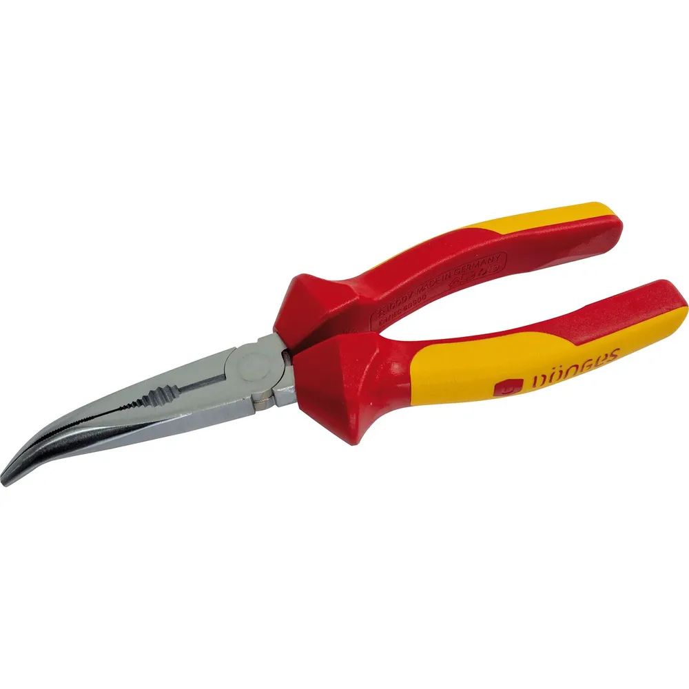Dönges GmbH & Co.KG  VDE-Langschnabelzange DIN 5745 gebogen Länge 200 mm