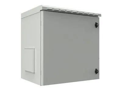 Lanview by Logon - Schrank Netzwerkschrank - 60 x 45 - geeignet für Wandmontage - weiß, RAL 7035 - 9U - 48.3 cm (19")
