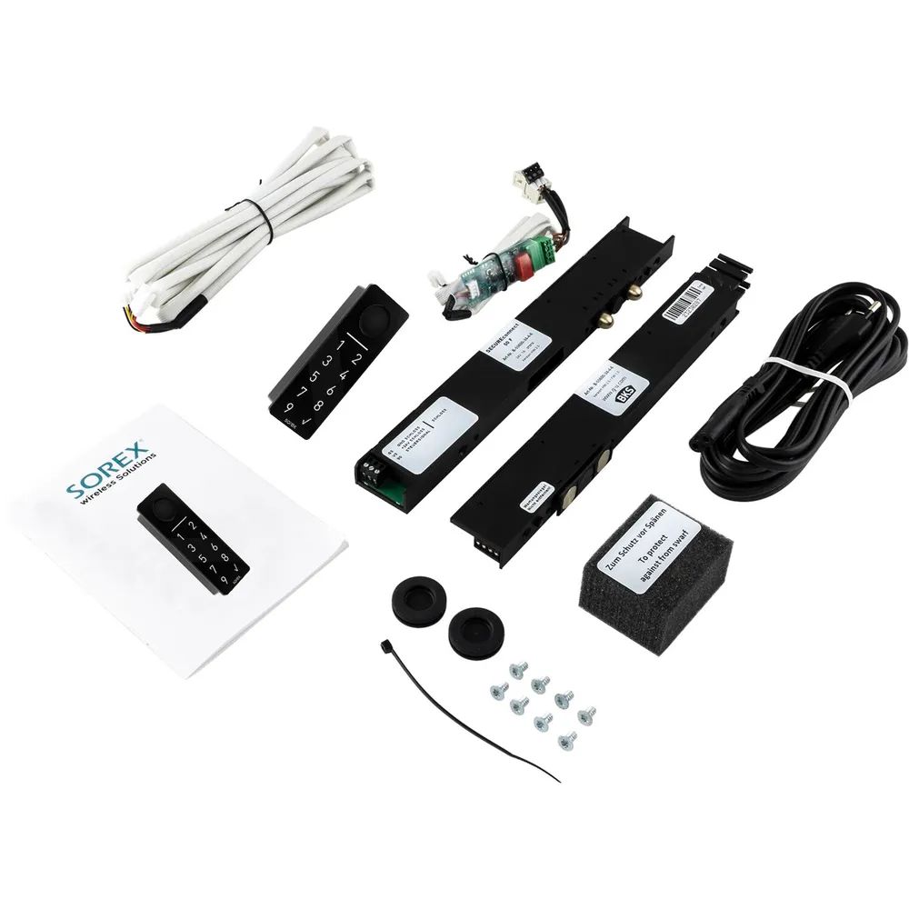 GU Haustürpaket inkl. Erfassungseinheit Sorex WiFi Unilock mini, Anthrazit