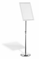 Durable 479923 - Informationsstand - A3 - Aluminium - Kunststoff - Stahl - Silber - Horizontal/Vertical - 1290 mm