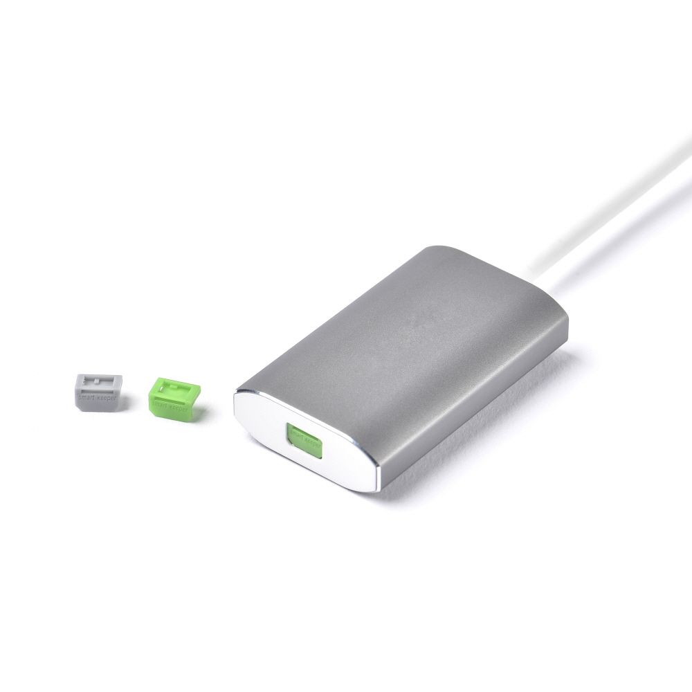 Smart Keeper Mini"MiniDisplayPort" Blocker grau 4 Stk.+Key