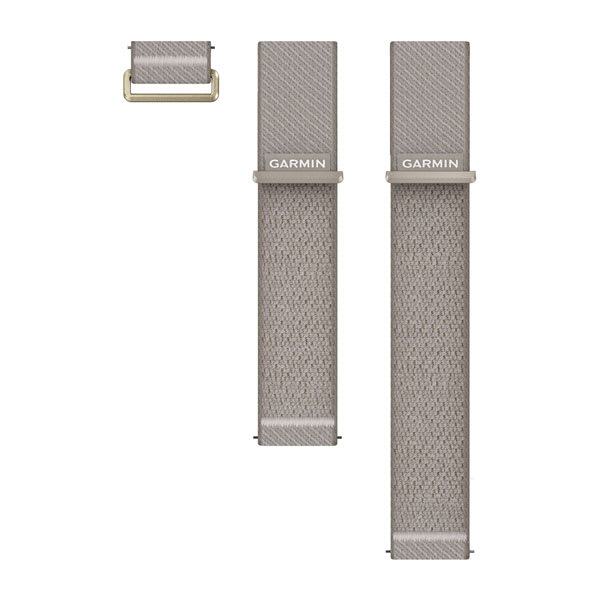 Garmin Accy, Nylon Band, Venu X1, French Gray,Two Sizes