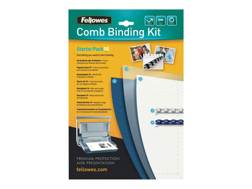 Fellowes Starter Kit - A4 (210 x 297 mm) - 10