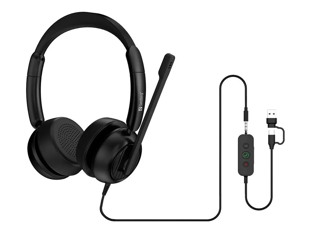 SANDBERG 3in1 Office Headset Pro ENC - Headset