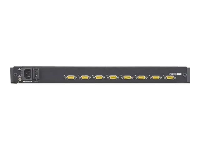 ATEN CL1308 - KVM-Konsole mit KVM-Switch - 8 Anschlüsse - PS/2, USB - US International - 48.3 cm (19")
