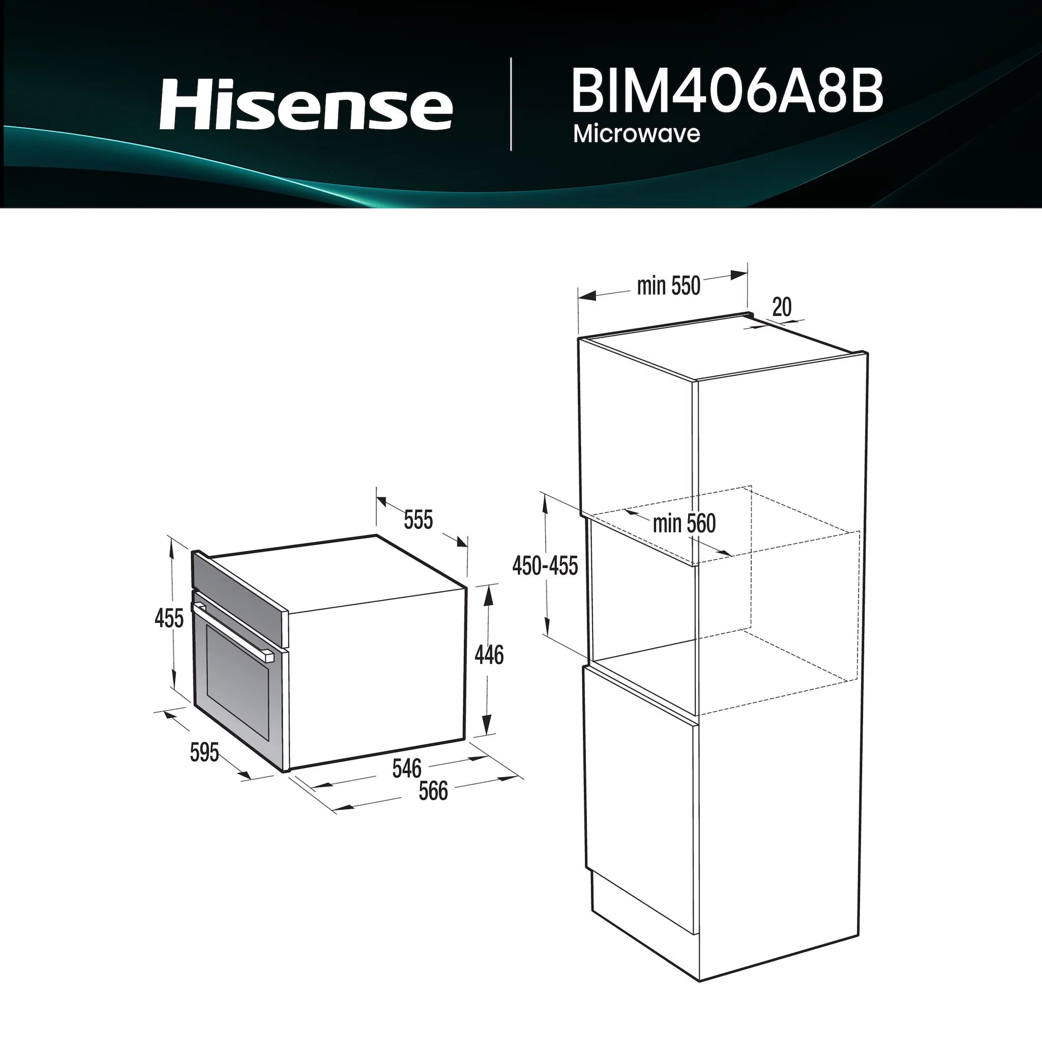 HISENSE BIM406A8B