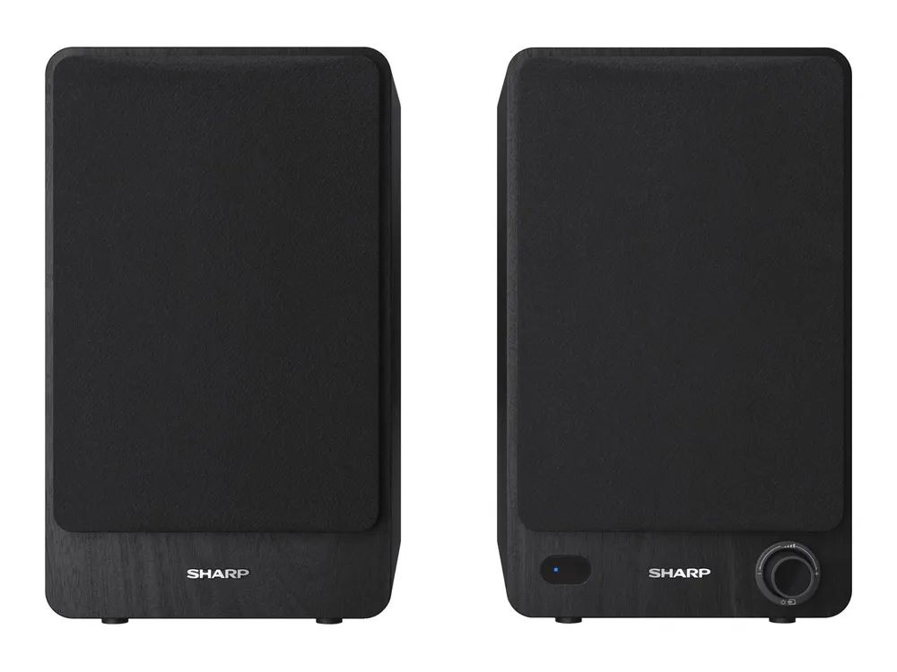 Sharp CP-SS30 - Lautsprecher - 2.0-Kanal - Bücherregal - kabellos - Bluetooth - USB - 60 Watt (Gesamt)