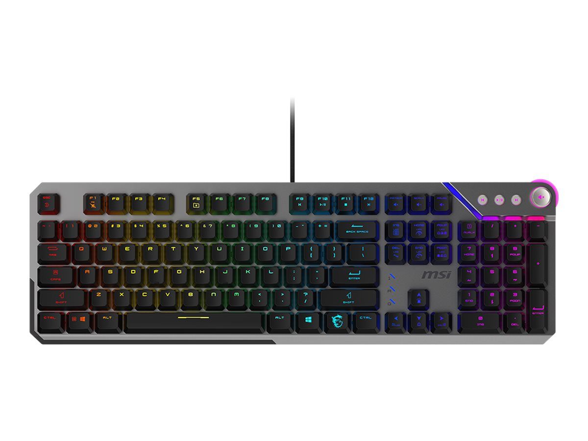 MSI STRIKE 600 - Tastatur - full size - hintergrundbeleuchtet