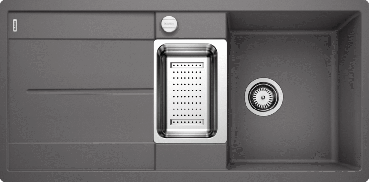 Blanco Metra 6 S-F Silgranit felsgrau