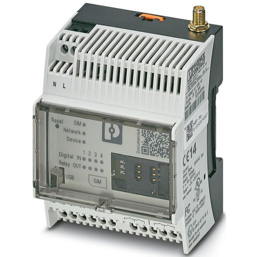 Phoenix GSM-RELAIS 93V-250V AC O.ANT. / PHOENI TCMOBILEI/OX200-4GAC 1038568