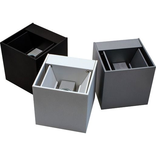 Planlicht WANDLEUCHTE LED 2X4W 2X254LM / PLANLI SPACECUBE100 IP54 WS 740112WS-V4