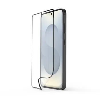 Hama Handy-Schutzglas "Super Hybrid" für Samsung Galaxy S26, Montagehilfe