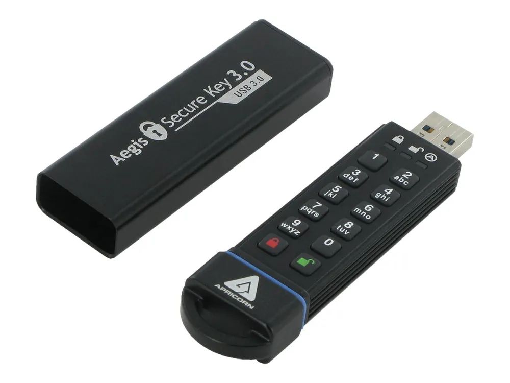 Apricorn Aegis Secure Key 3.0 - USB-Flash-Laufwerk