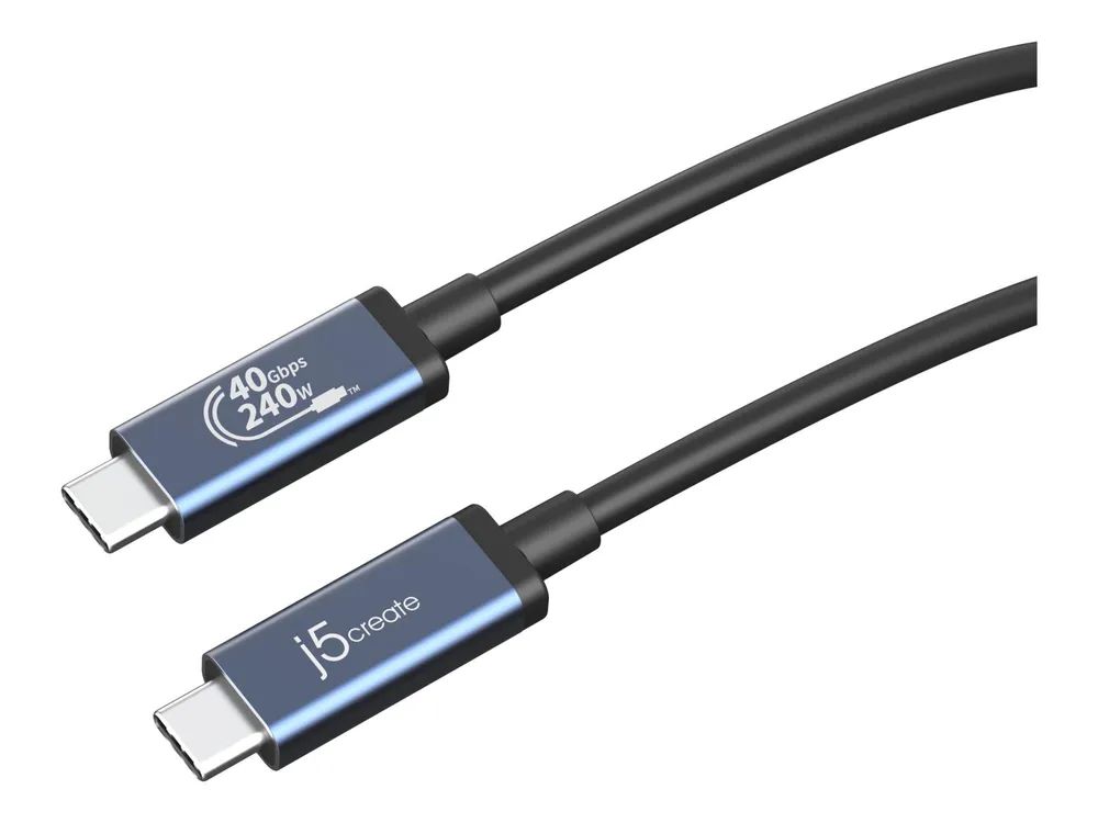 j5create JUC29L08 - USB-Kabel - USB-C (M) zu USB-C (M)