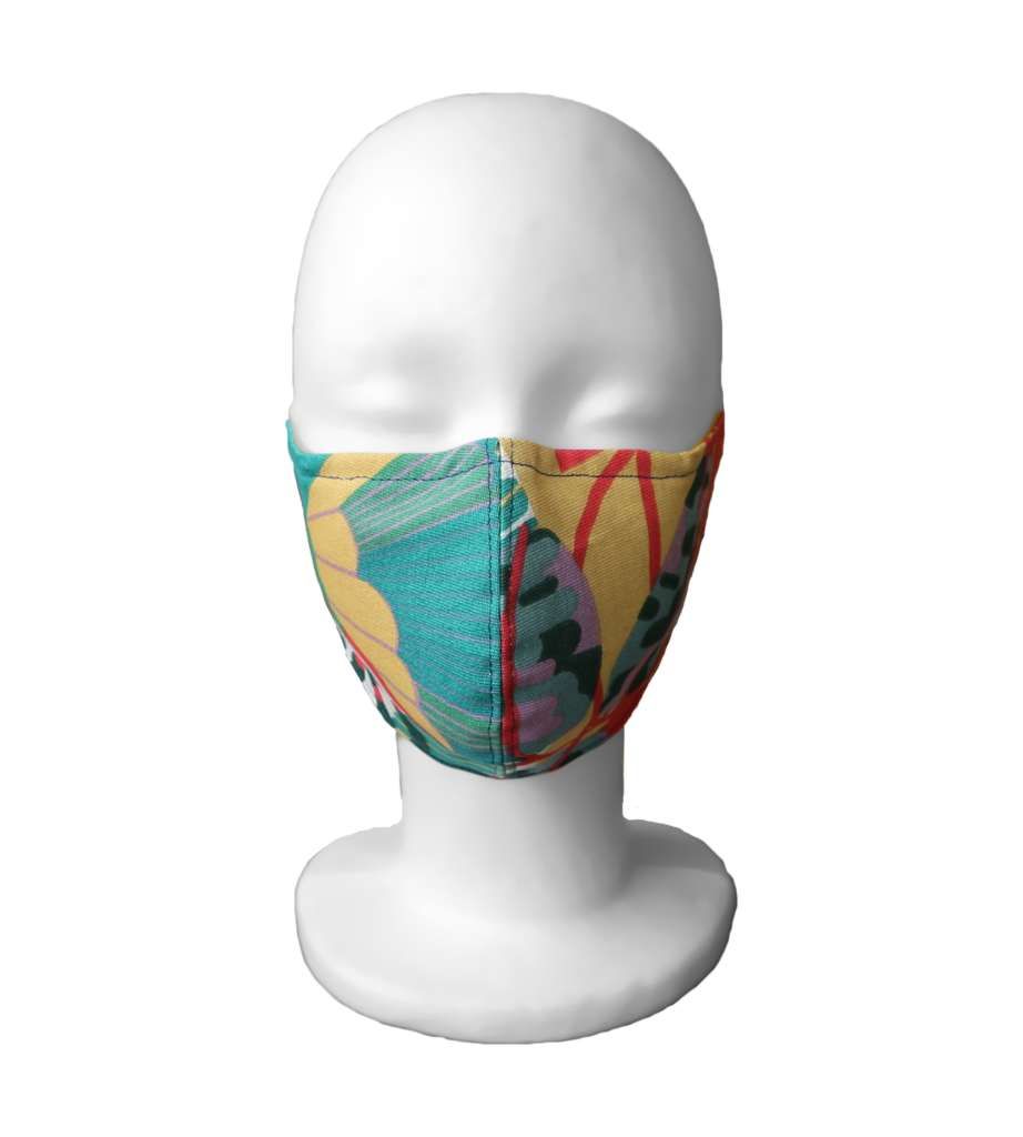 epic-couture Mund-Nasen Gesichtsmaske, Buntblumen
