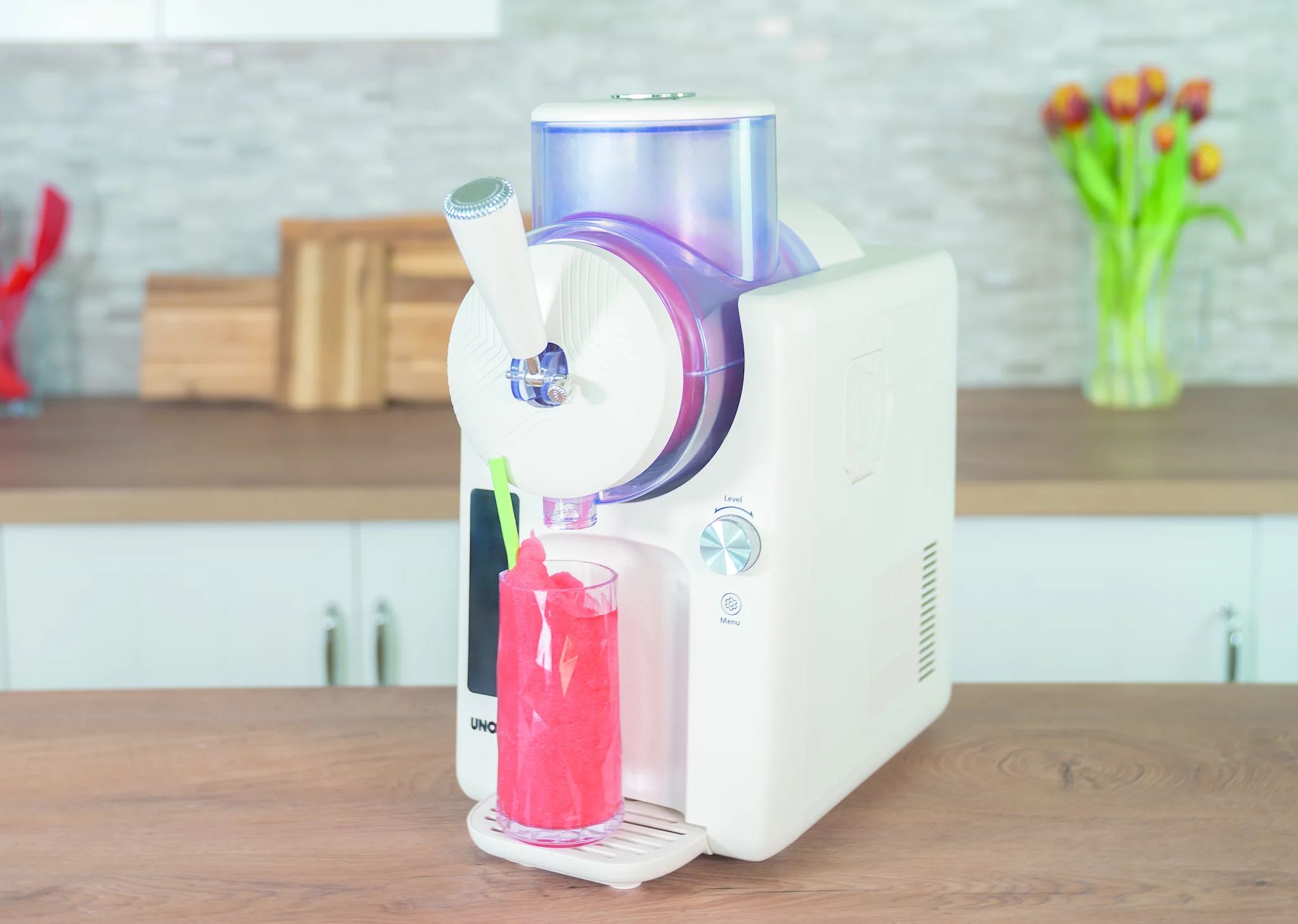 Unold 48950 2in1-Slush und Softeismaschine Sofie